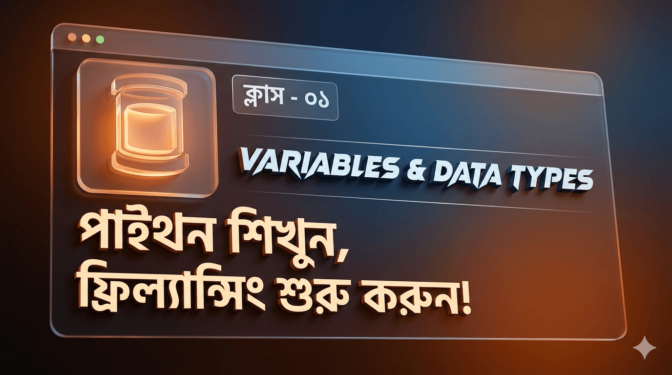 Python Bangla Tutorial: একদম জিরো থেকে শিখে আয় করুন